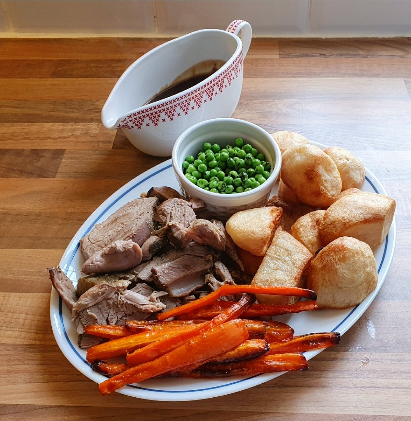 Slow Cooker Lamb With Gravy Made from meat juices Jules The Lazy Cook